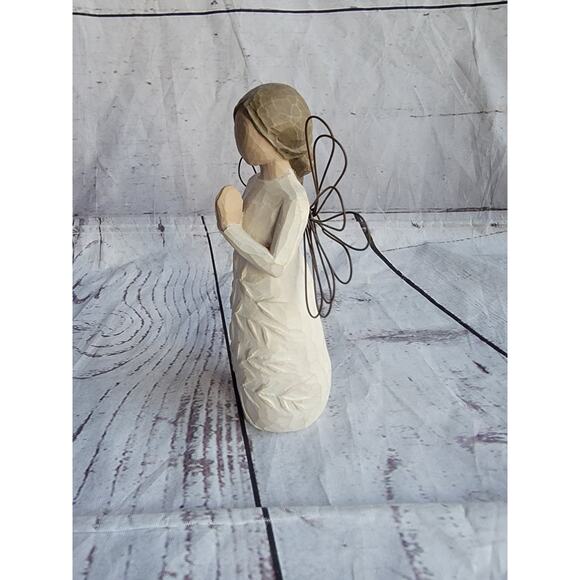 Willow Tree Angel a tree, A Prayer 5.5in Figurine Demdaco Susan Lordi 2005 - Picture 4 of 8